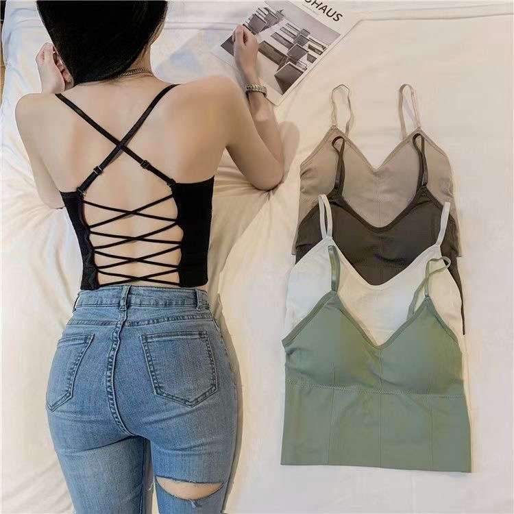 ビスチェ　クロスストラップ美シルエットビスチェ