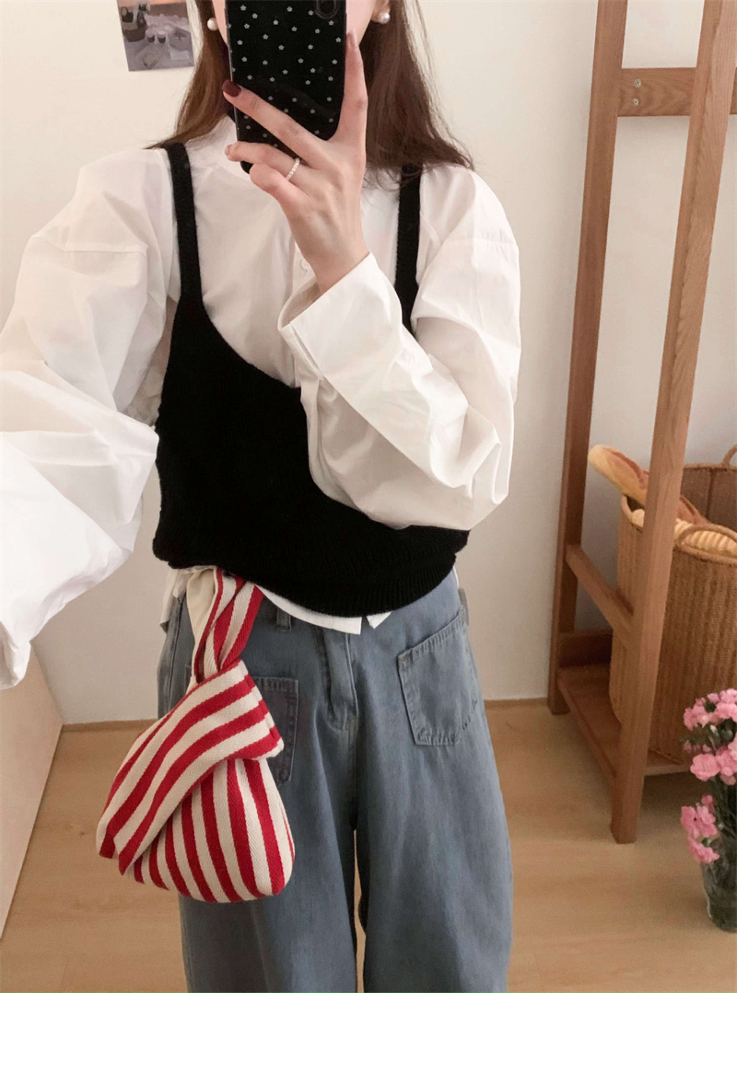 ビスチェ　クラシカルニットビスチェ