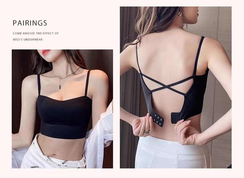 立体シルエット シームレスビスチェ