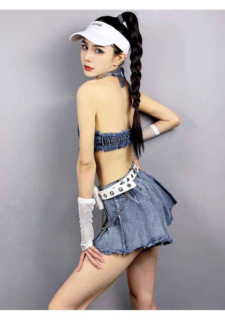フリンジビスチェトップス