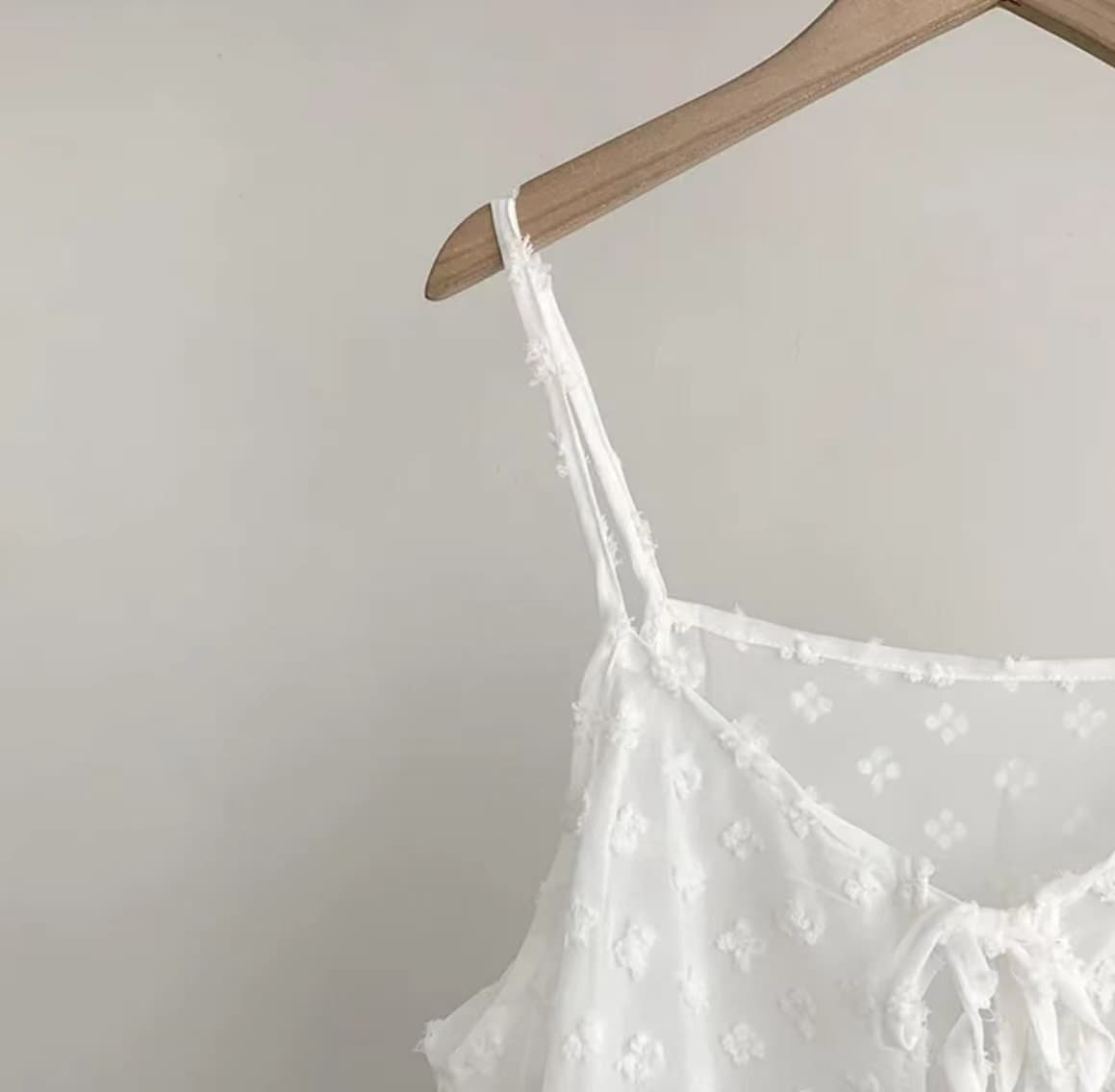 ビスチェ　花柄シースルーチュールビスチェ