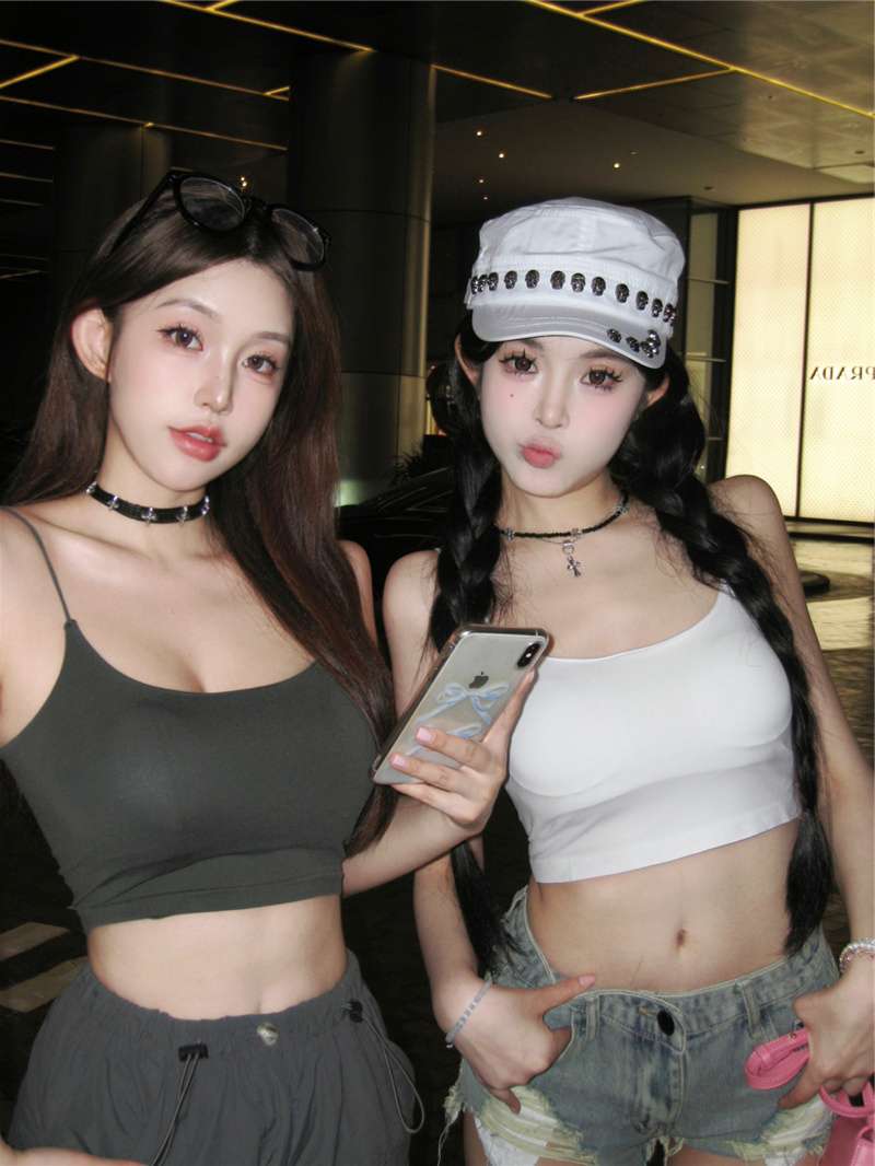 ふんわりシルエット ビスチェトップス