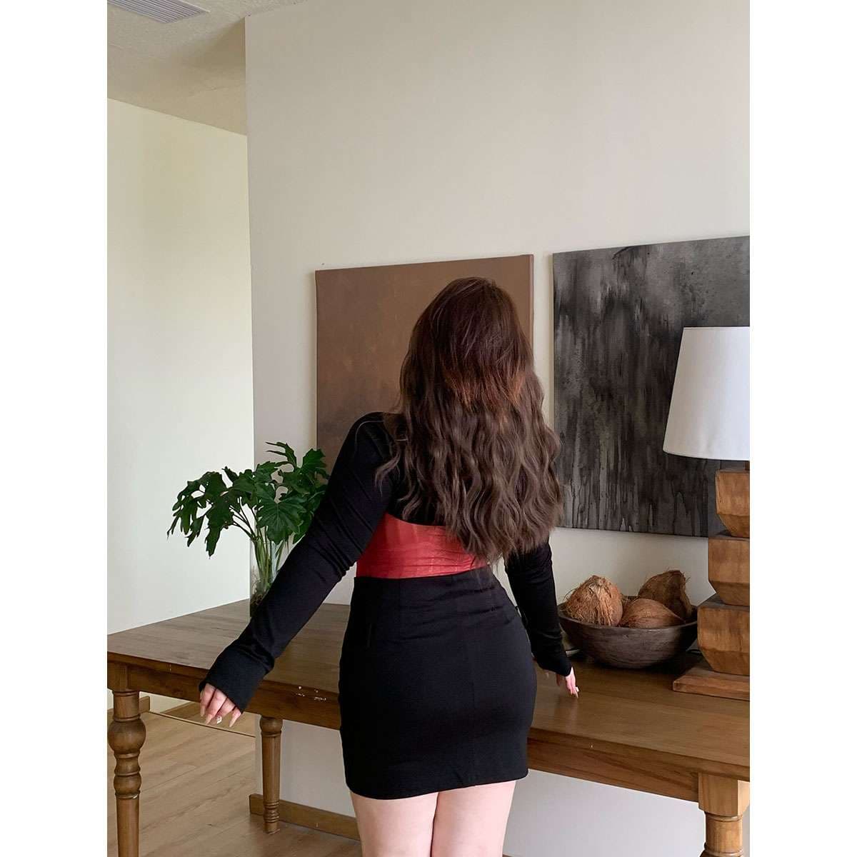 ビスチェ　セクシーメッシュビスチェ